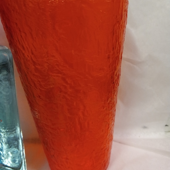 ACRYLIC Tumblers Set of 4 Glasses 20 oz Red, Blue, Orange, Green - Picture 4 of 8